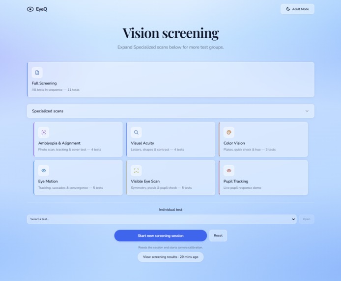 EyeQ – screenshot 2