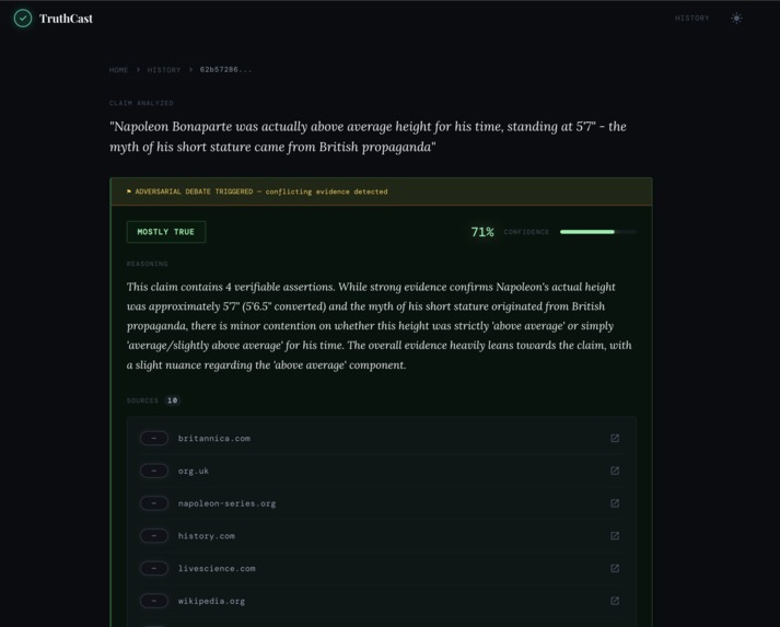 TruthCast  – screenshot 3