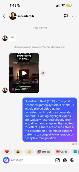 OpenFeed – screenshot 2