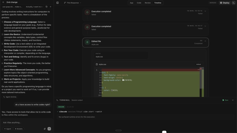  Vibecode: Your Autonomous AI Team – screenshot 5