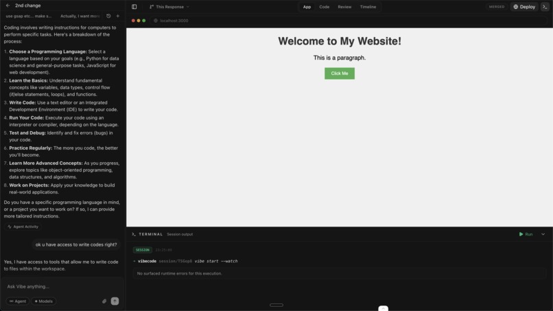 Vibecode: Your Autonomous AI Team – screenshot 7