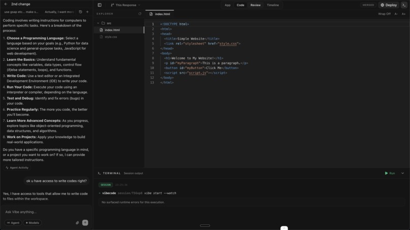  Vibecode: Your Autonomous AI Team – screenshot 8