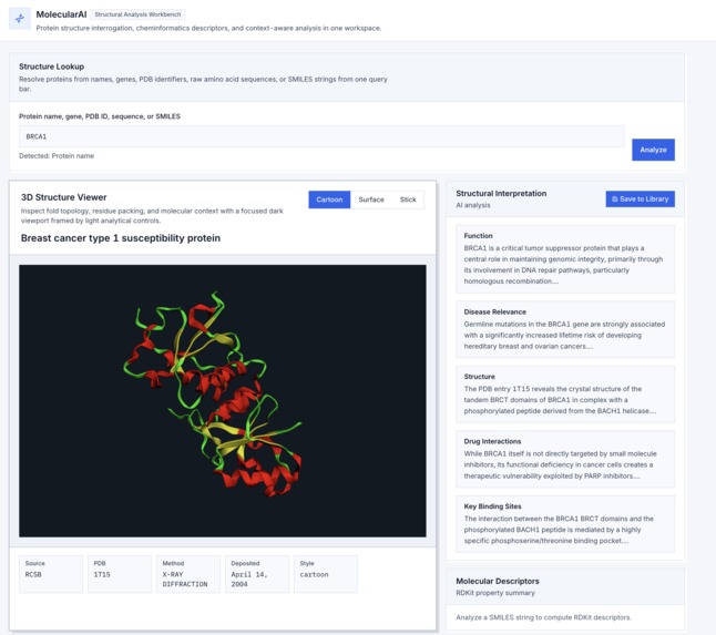 Molecular AI – screenshot 1