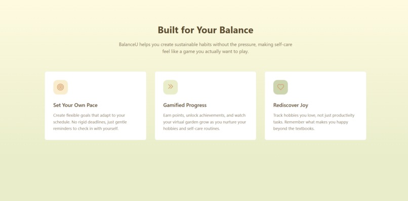 BalanceU – screenshot 2