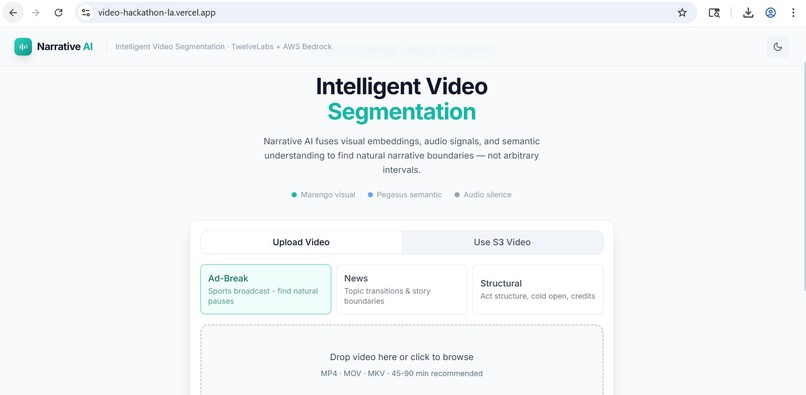 Narrative AI – screenshot 2