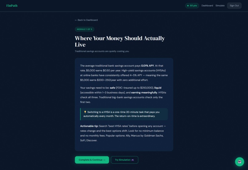 FinPath – screenshot 9