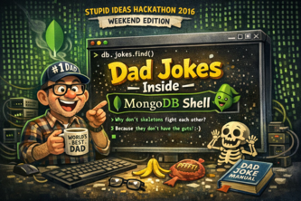 Dad jokes in MongoDB shell