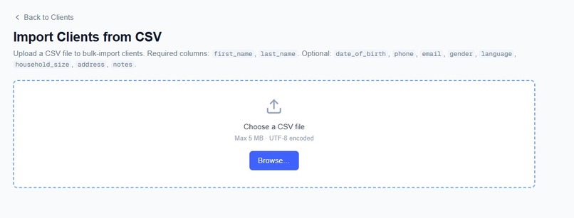 CareTrack – screenshot 1