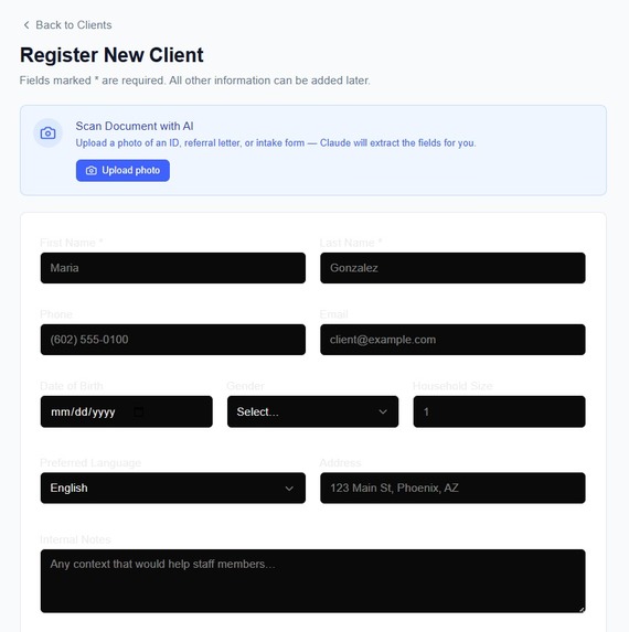 CareTrack – screenshot 2