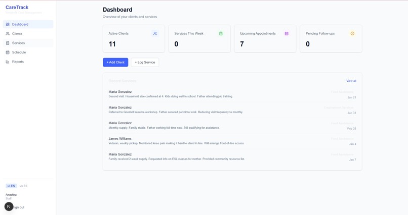 CareTrack – screenshot 4