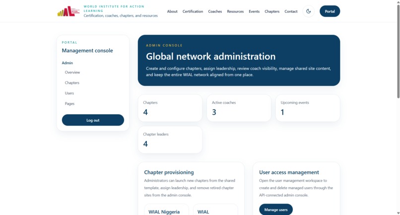 WIAL Project – screenshot 1