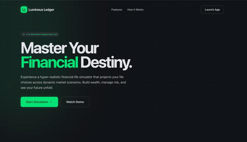 Luminous Ledger – screenshot 1