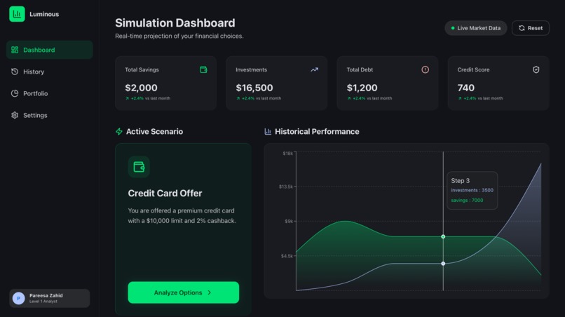 Luminous Ledger – screenshot 2