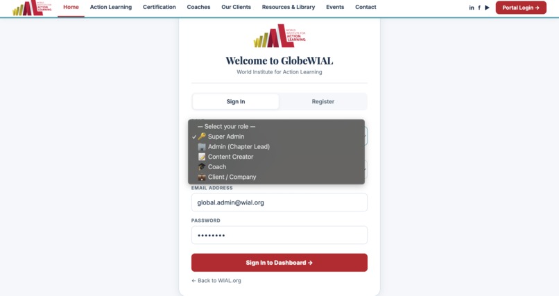 GlobeWIAL – screenshot 1