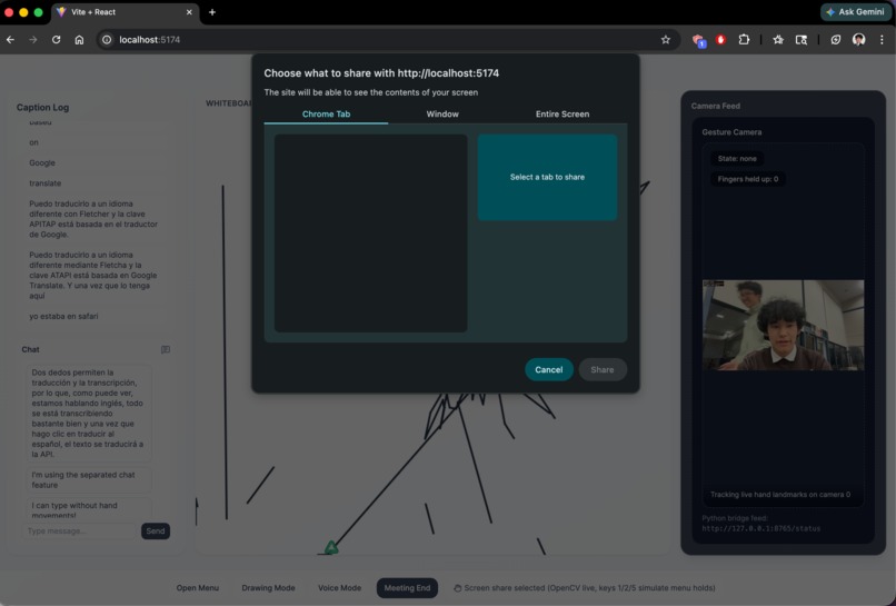 CVBoard – screenshot 2