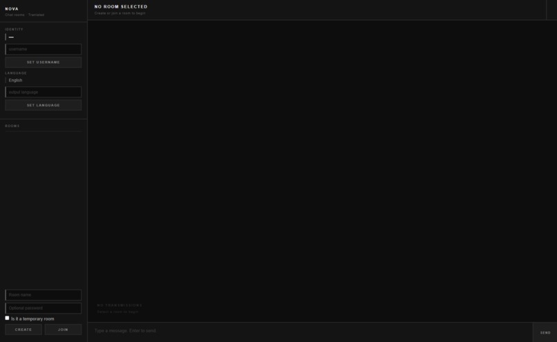 NOVA - Chat Rooms – screenshot 2