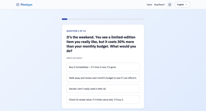 Finotype – screenshot 3