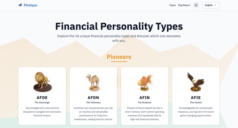Finotype – screenshot 1