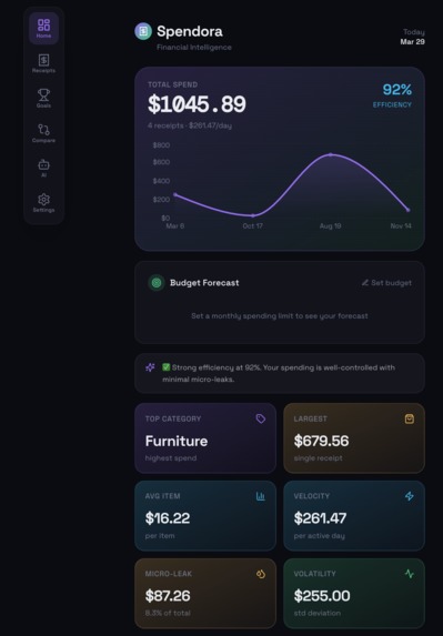 Spendora: Decode Your Spending – screenshot 1