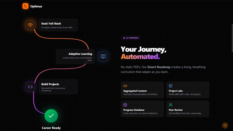 optimus – screenshot 2