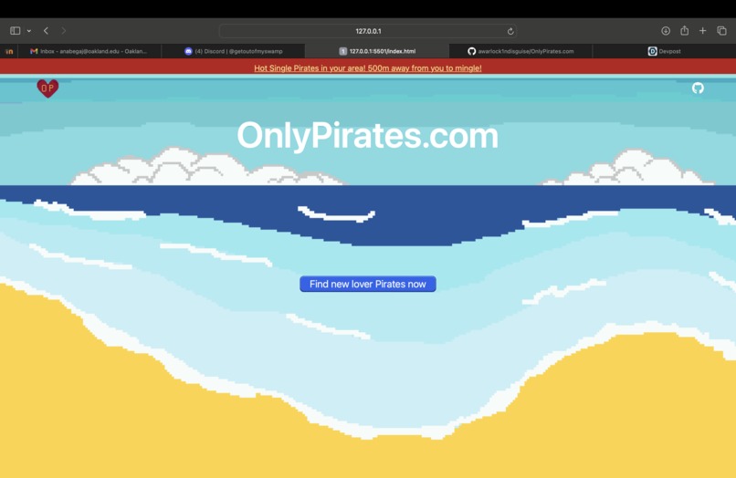 OnlyPirates.com – screenshot 1