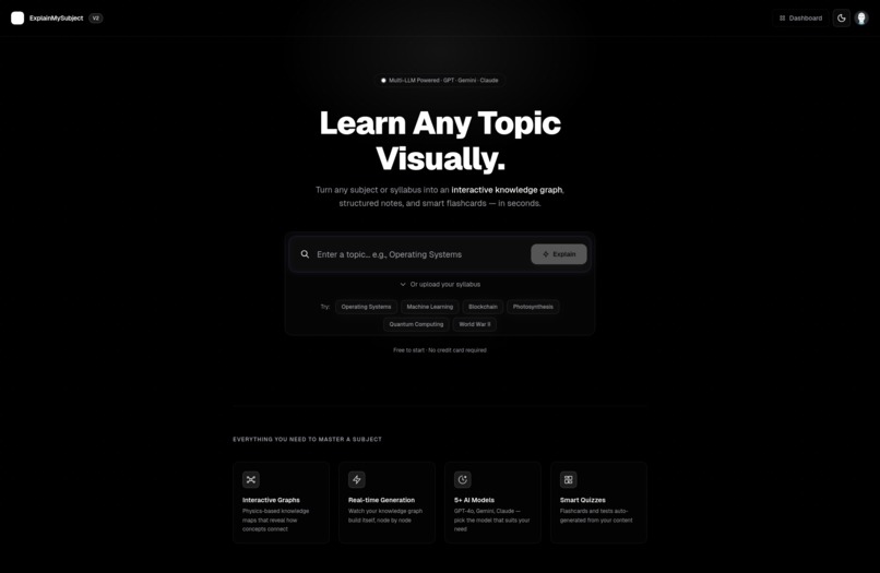 Explain My Subject – screenshot 1