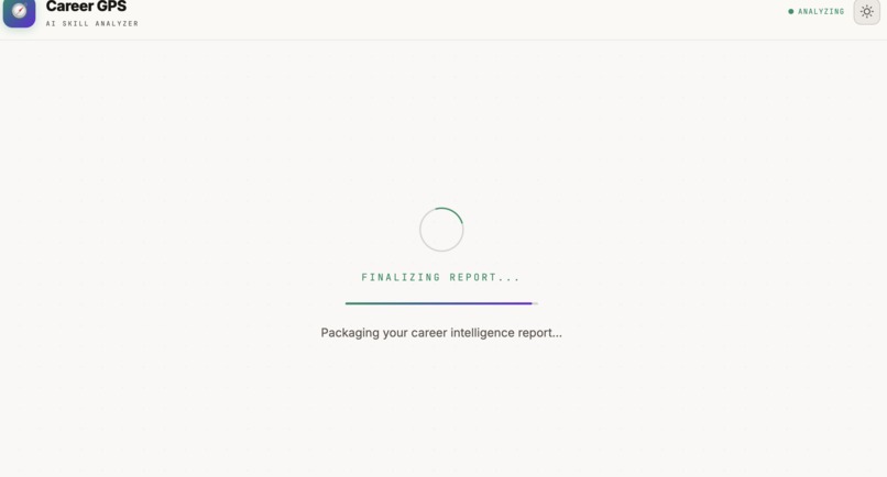 AI Career GPS – Skill Gap Analyzer for Tech – screenshot 4