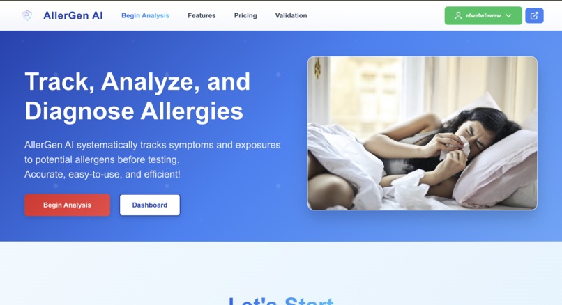 AllerGen AI – screenshot 1