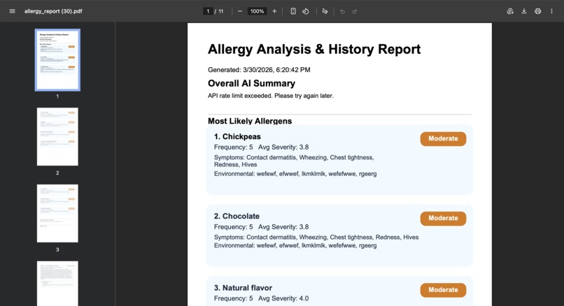 AllerGen AI – screenshot 6