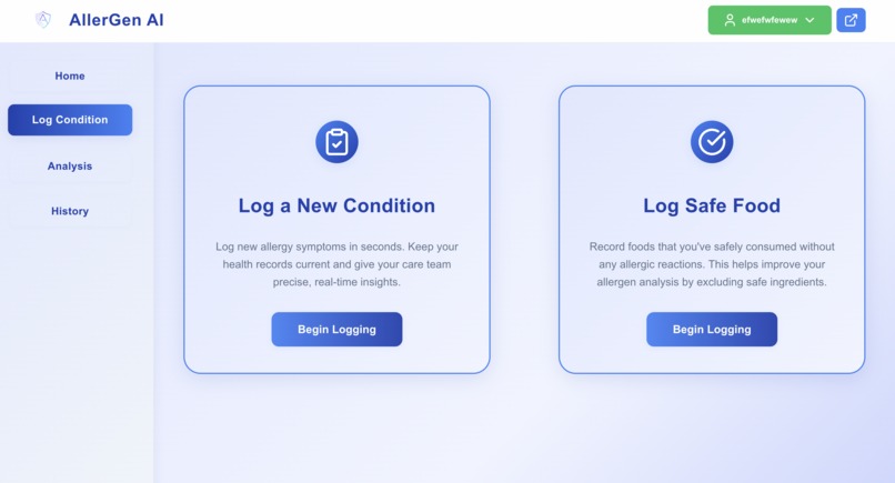 AllerGen AI – screenshot 2