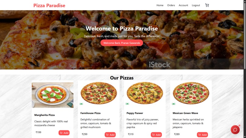 Pizza Paradise – screenshot 1