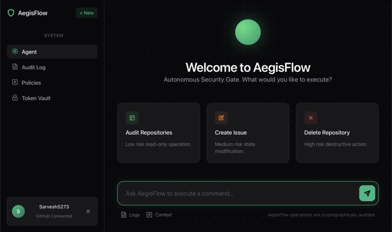 AegisFlow – screenshot 2