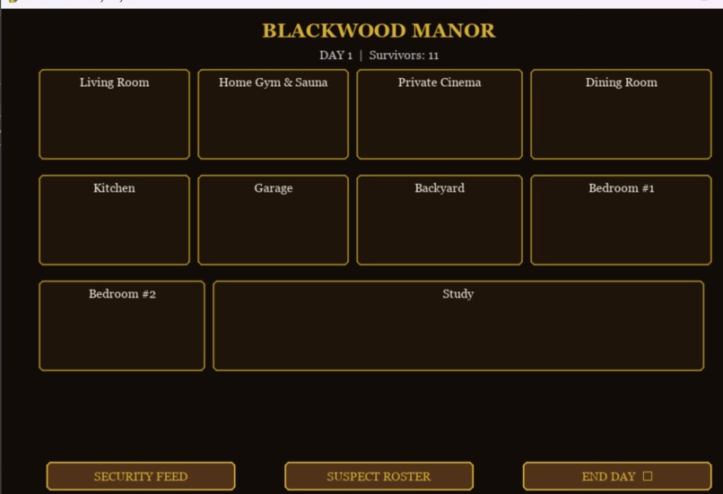 BlackWood Manor Murder Mystery – screenshot 1
