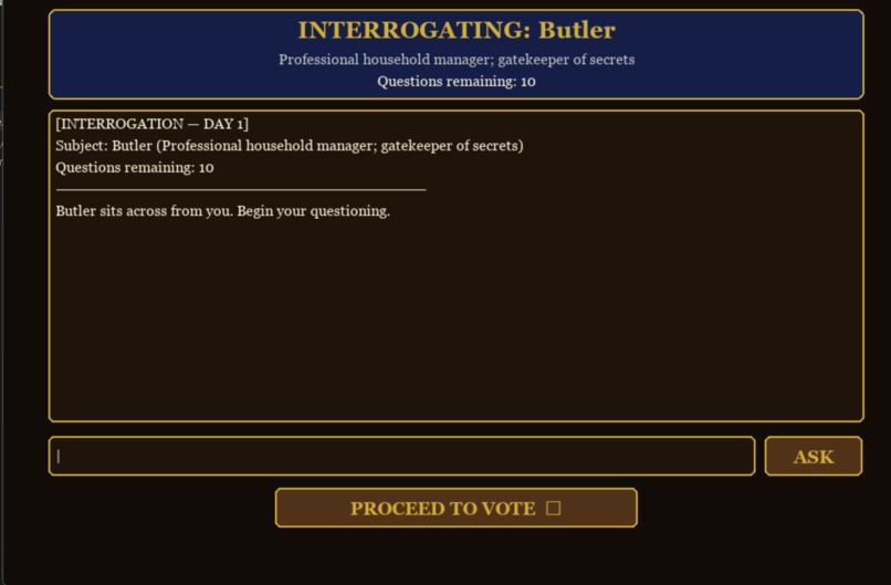 BlackWood Manor Murder Mystery – screenshot 2