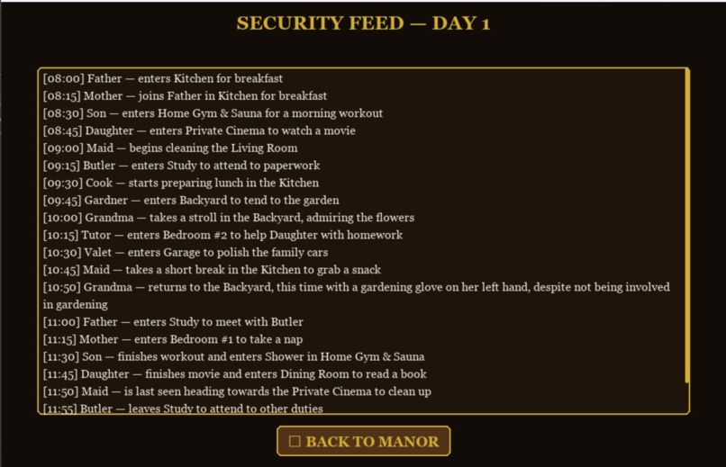 BlackWood Manor Murder Mystery – screenshot 4