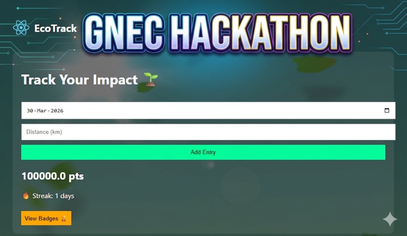 EcoTrack – screenshot 1