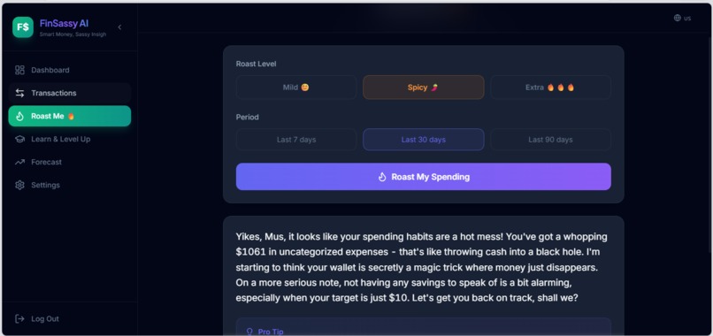 FinSassy AI – screenshot 3