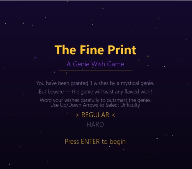 The Fine Print – screenshot 1