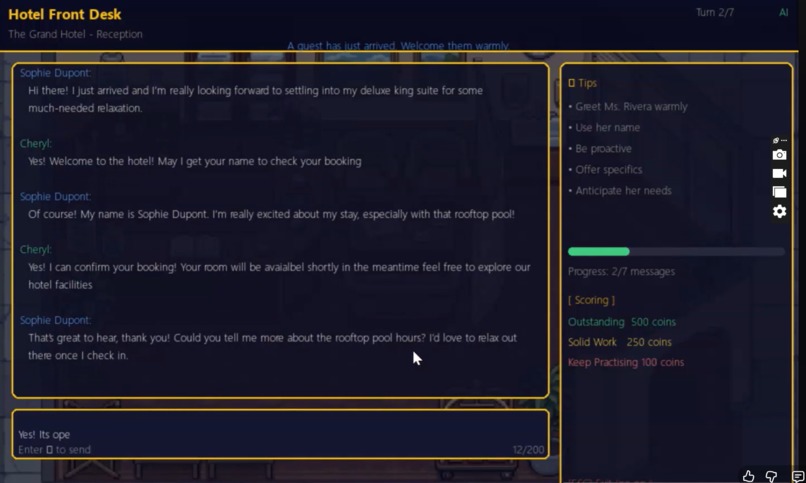 Chalant in Careers – screenshot 2