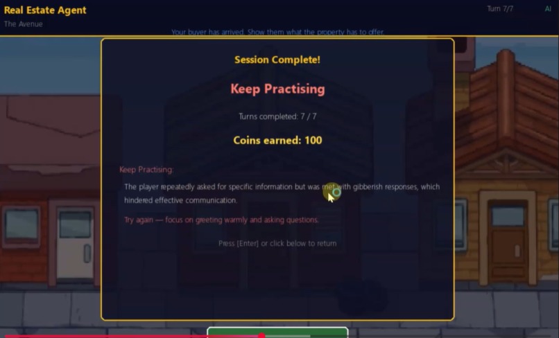 Chalant in Careers – screenshot 5