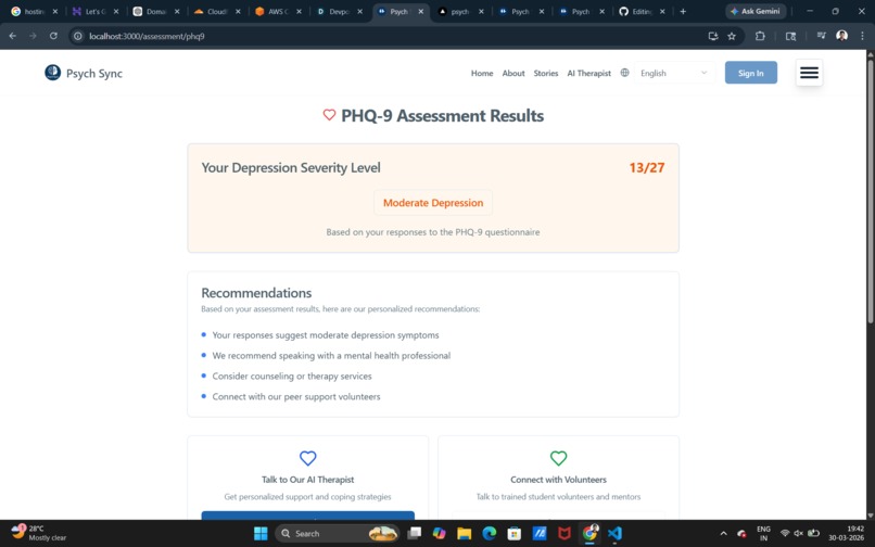 Psych sync – screenshot 3