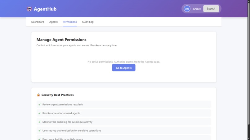 AgentHub - Secure AI Agent Orchestration – screenshot 5
