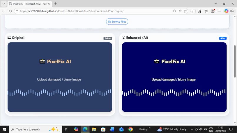 PixelFix AI: Restore & Print Smart – screenshot 2