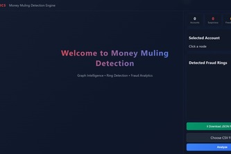 Money mulling fraud Detection System