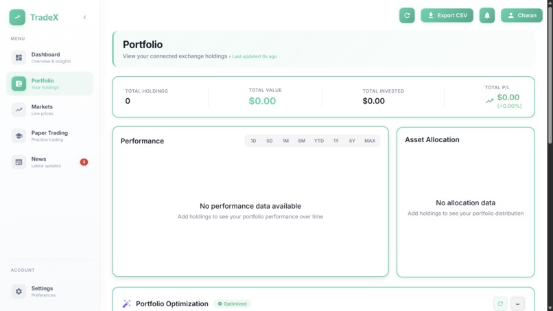 TradeX – screenshot 7