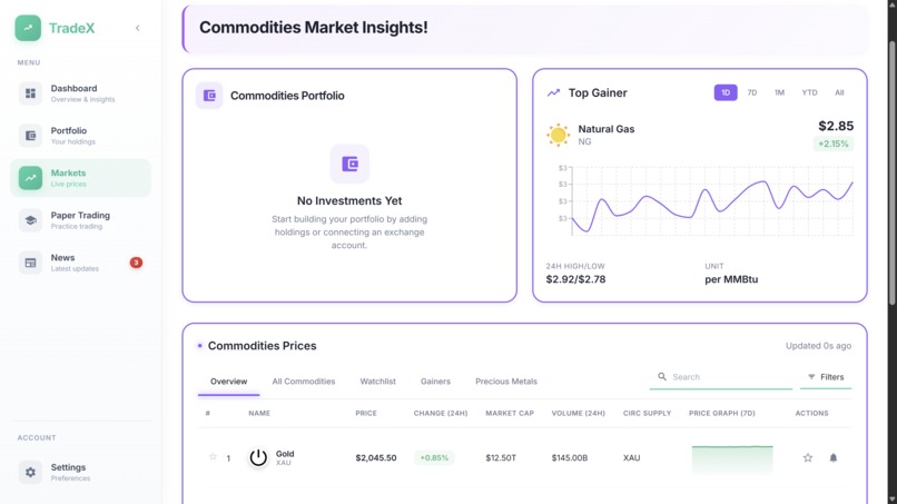 TradeX – screenshot 9