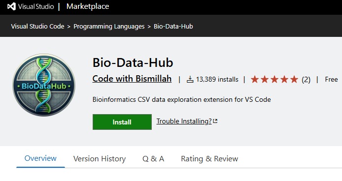 BioDataHub – screenshot 1
