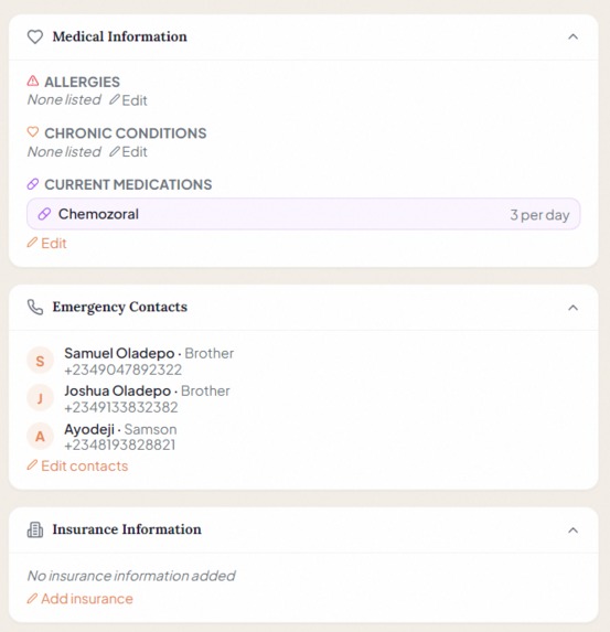 MedVault – screenshot 7