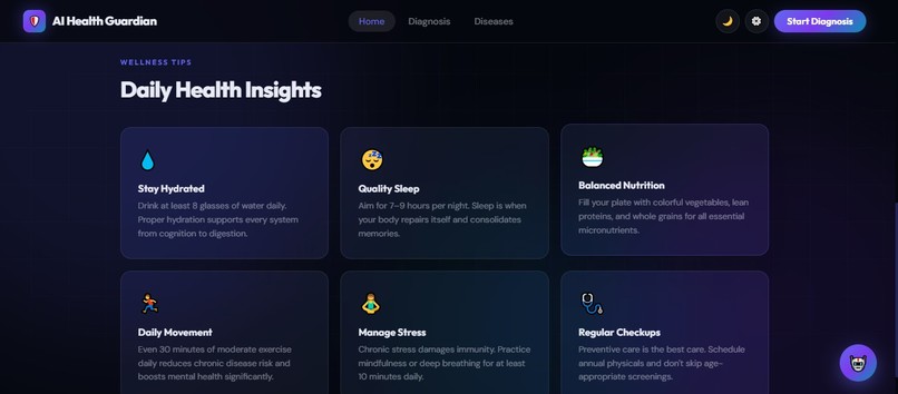 AI Health Guardian – screenshot 2