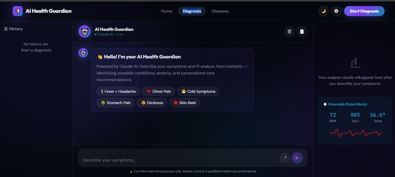 AI Health Guardian – screenshot 4